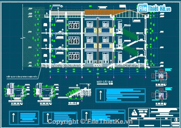 kiến trúc trường tiểu học 3 tầng,trường tiểu học,trường tiểu học 03 tầng,10 phòng học